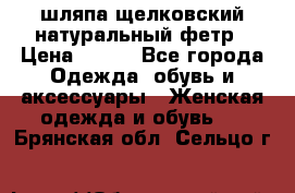 шляпа щелковский натуральный фетр › Цена ­ 500 - Все города Одежда, обувь и аксессуары » Женская одежда и обувь   . Брянская обл.,Сельцо г.